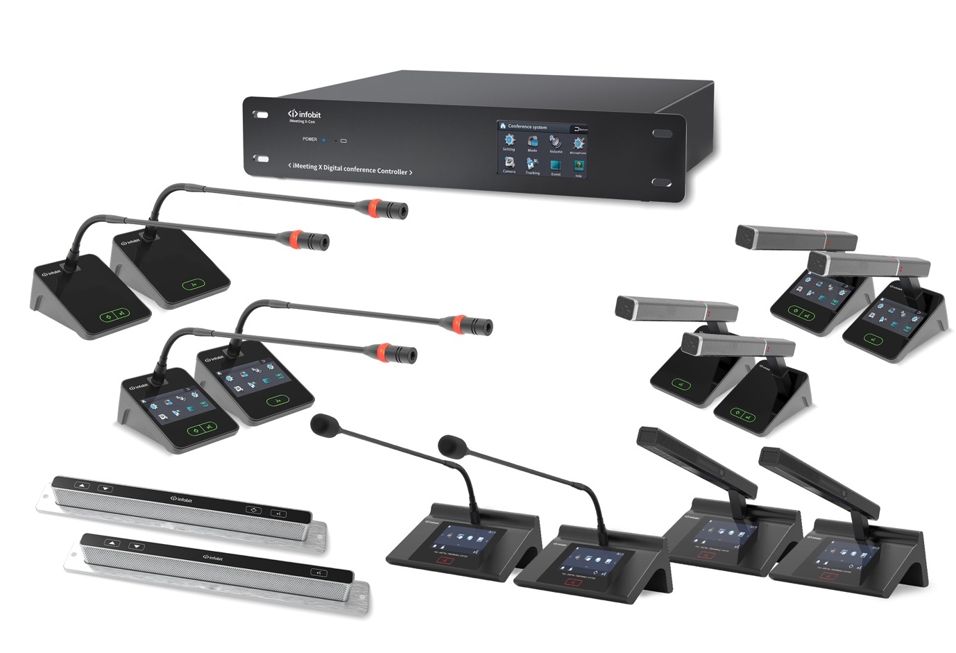 conference system with camera tracking