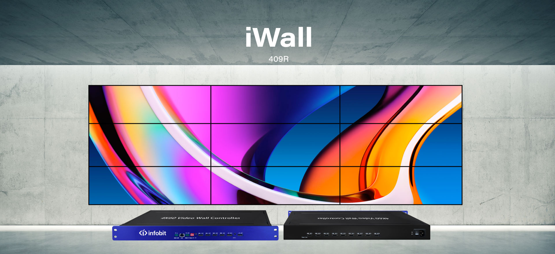 iWall 409R 4K60 Video Wall Controller
