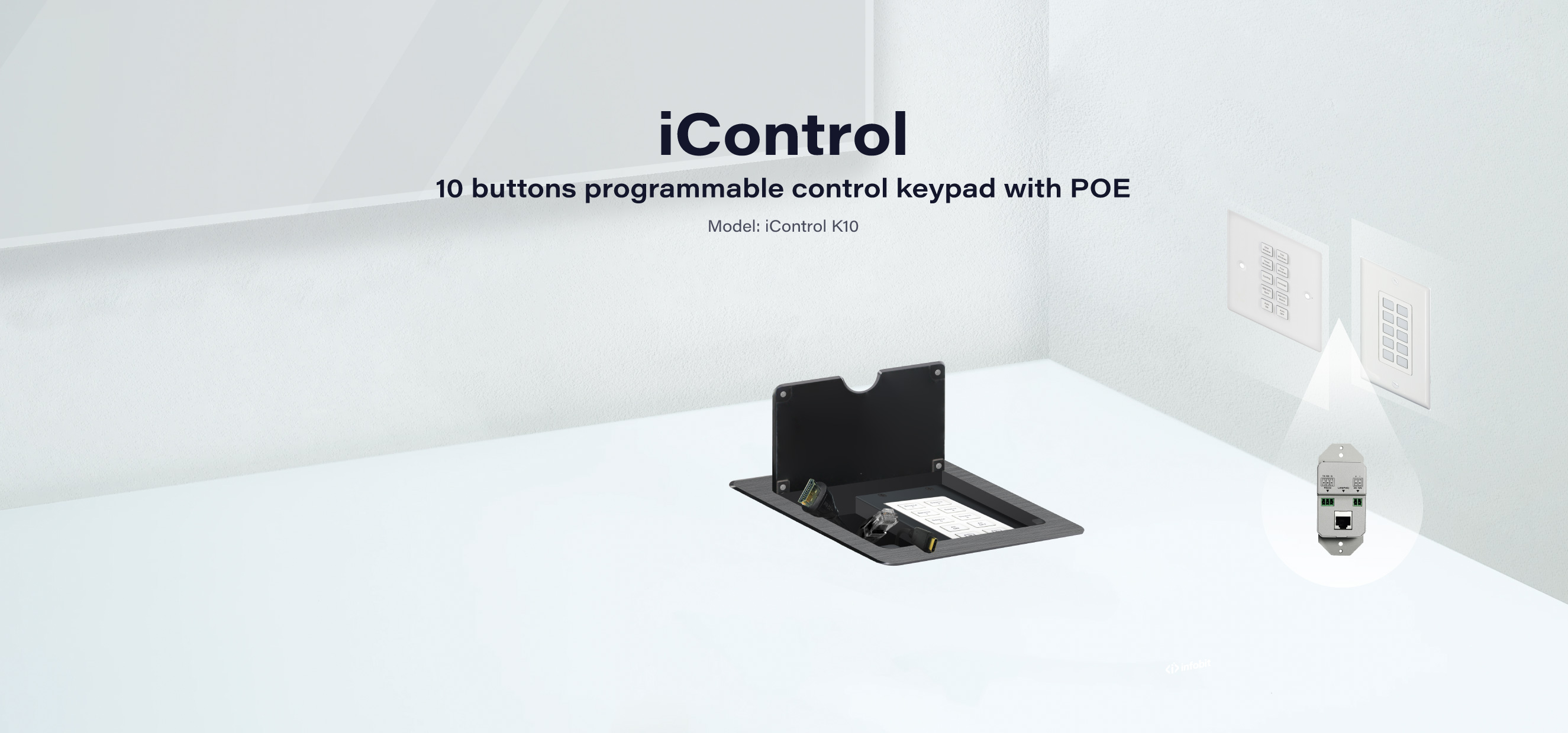 iControl K10 10 buttons control keypad