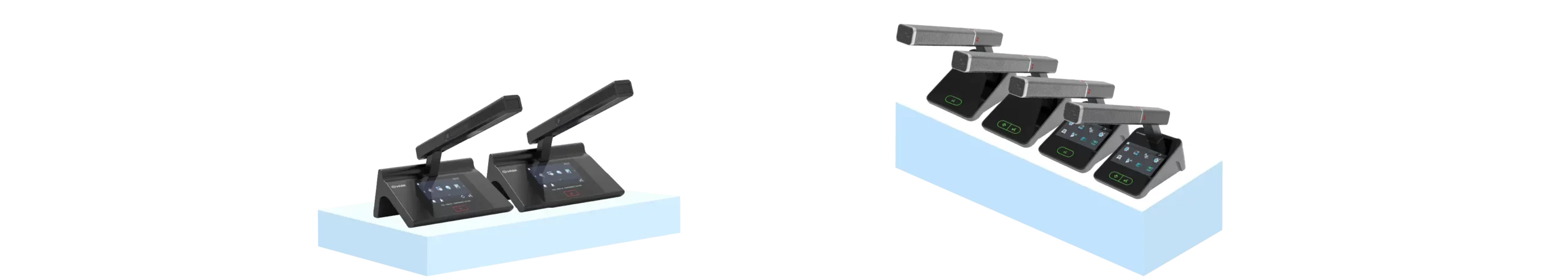  Micrófonos de tallo cuadrado