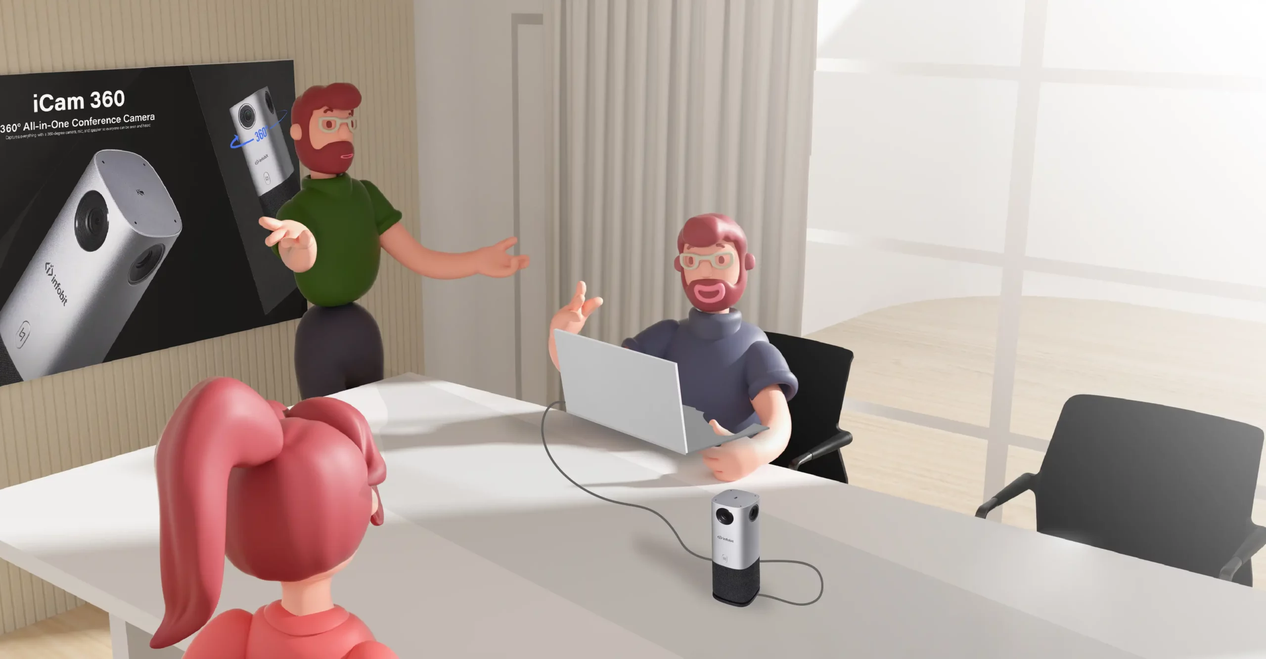  Réunion panoramique à 360°