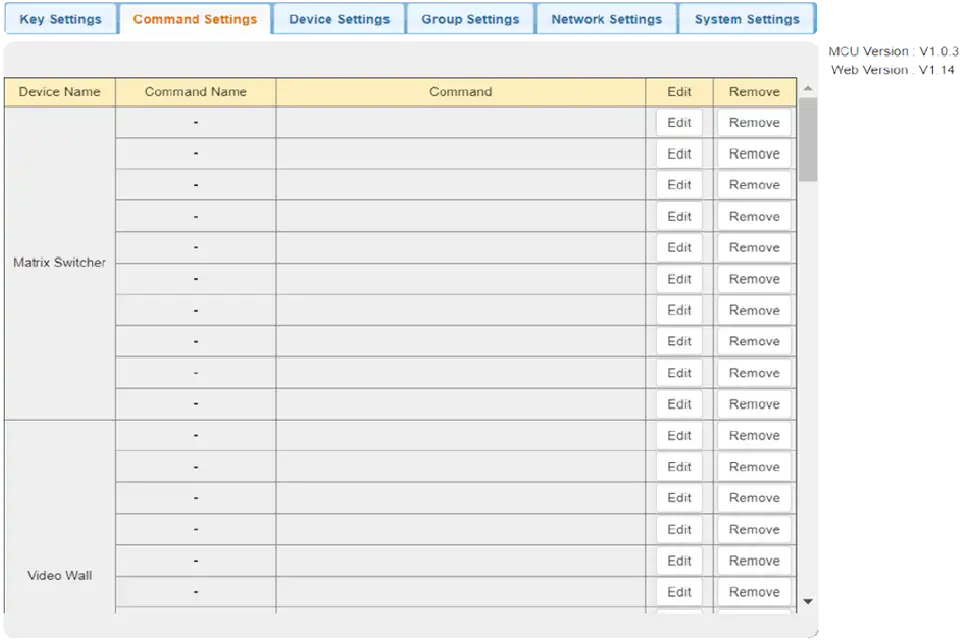  Programmable via Web Interface