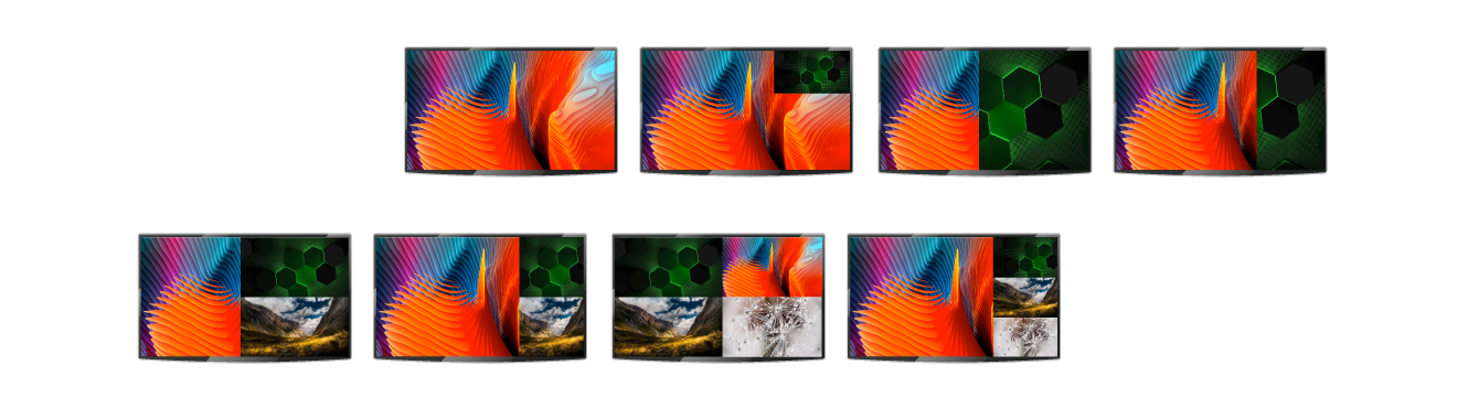  8 Display Modes