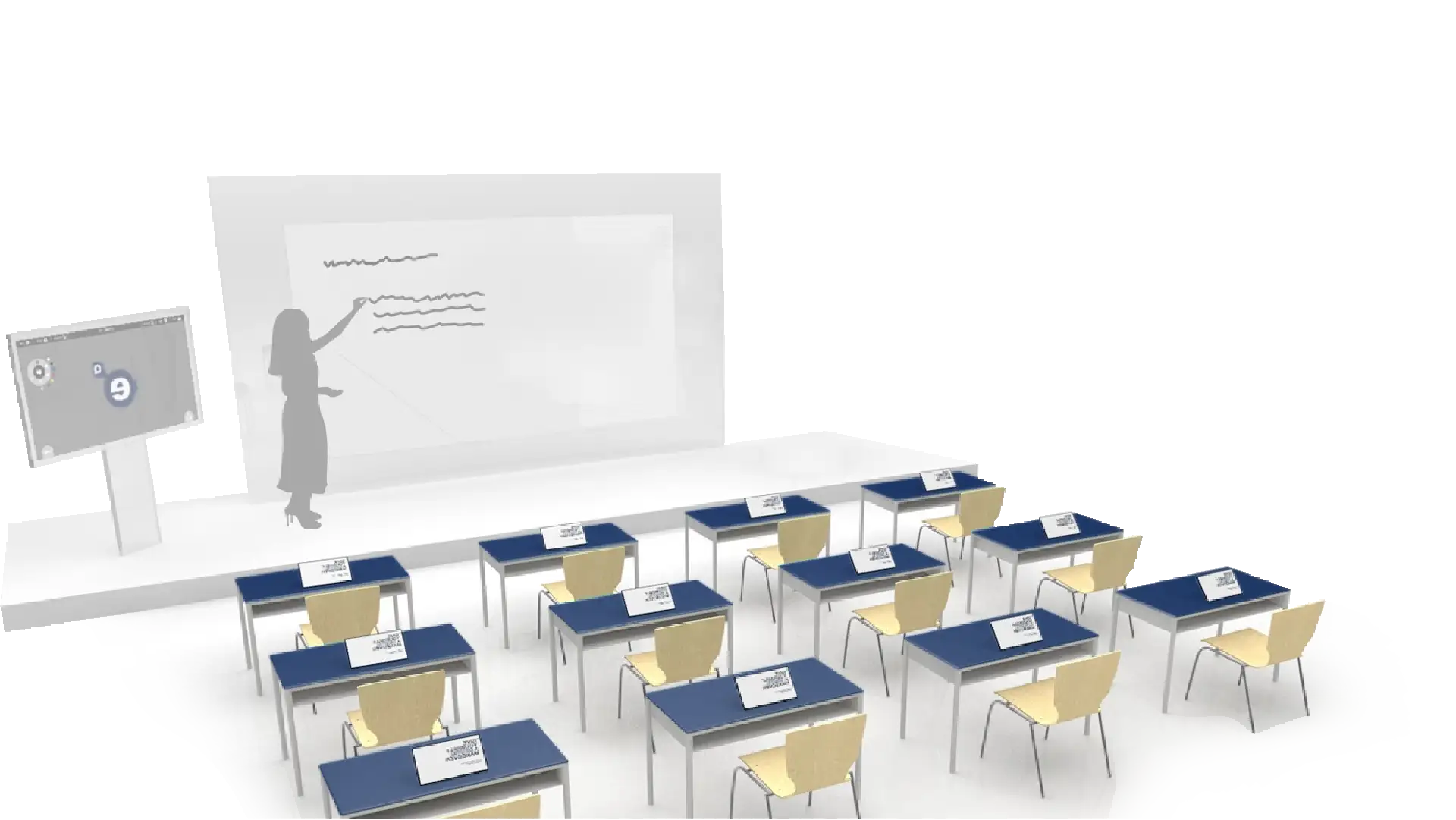  Whiteboard unterstützt