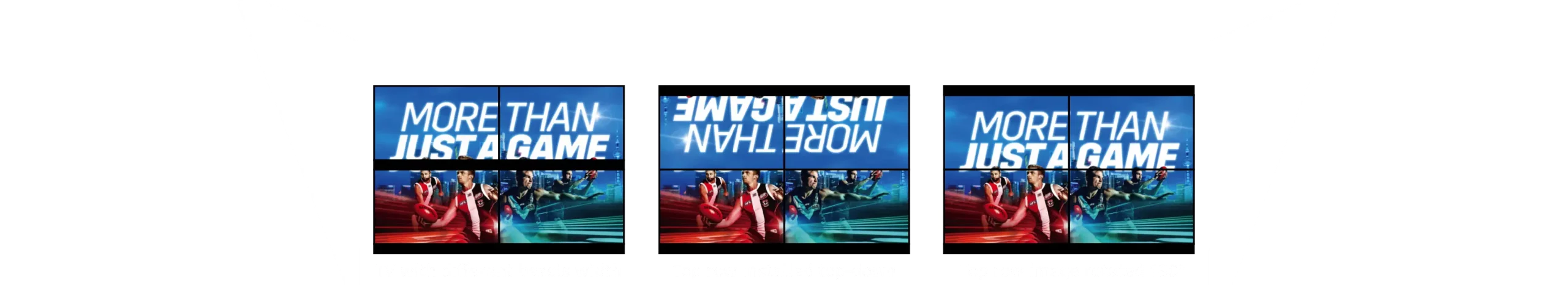  Rotate the first row at 180°