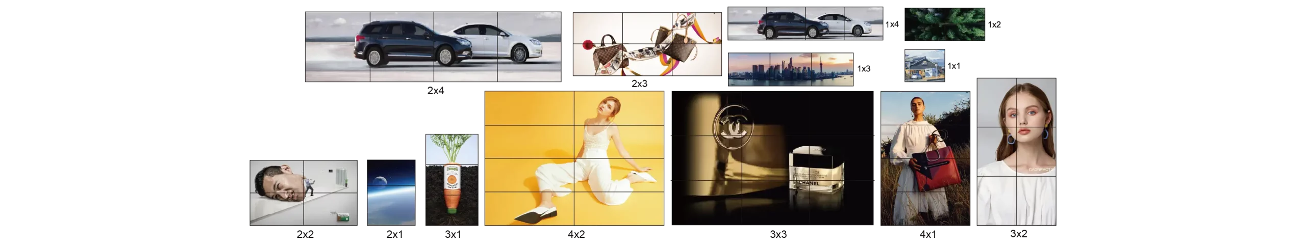  Multiple Video Wall Layout