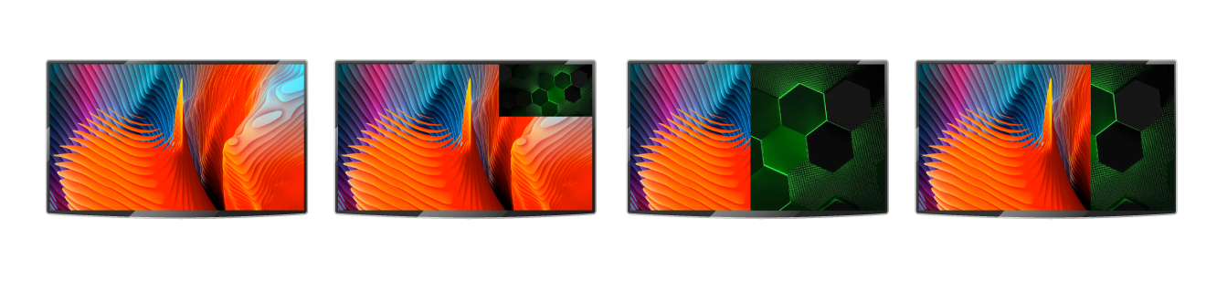  Multiple Displays Modes