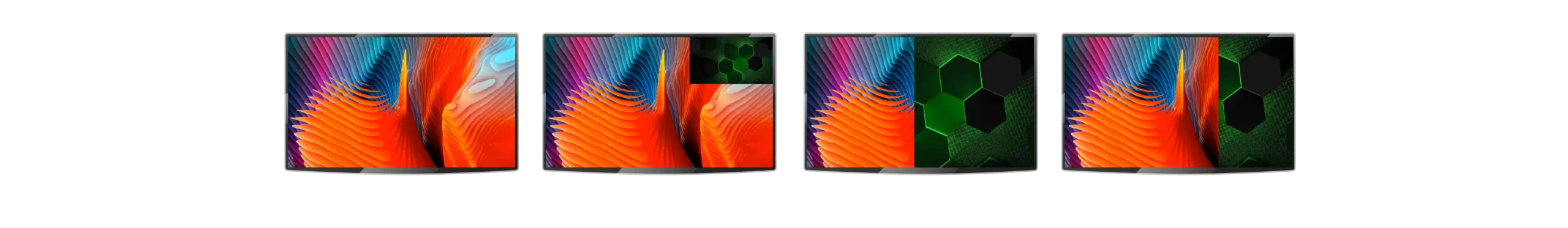  Modalità di display multipli