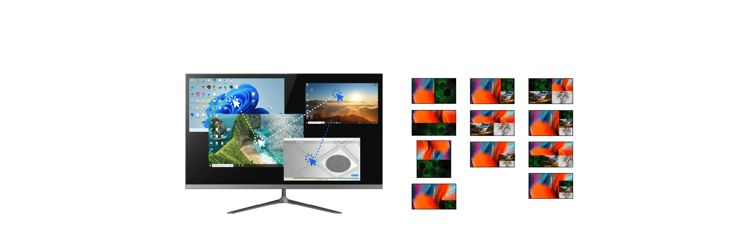 Unlimited Single Display Layouts