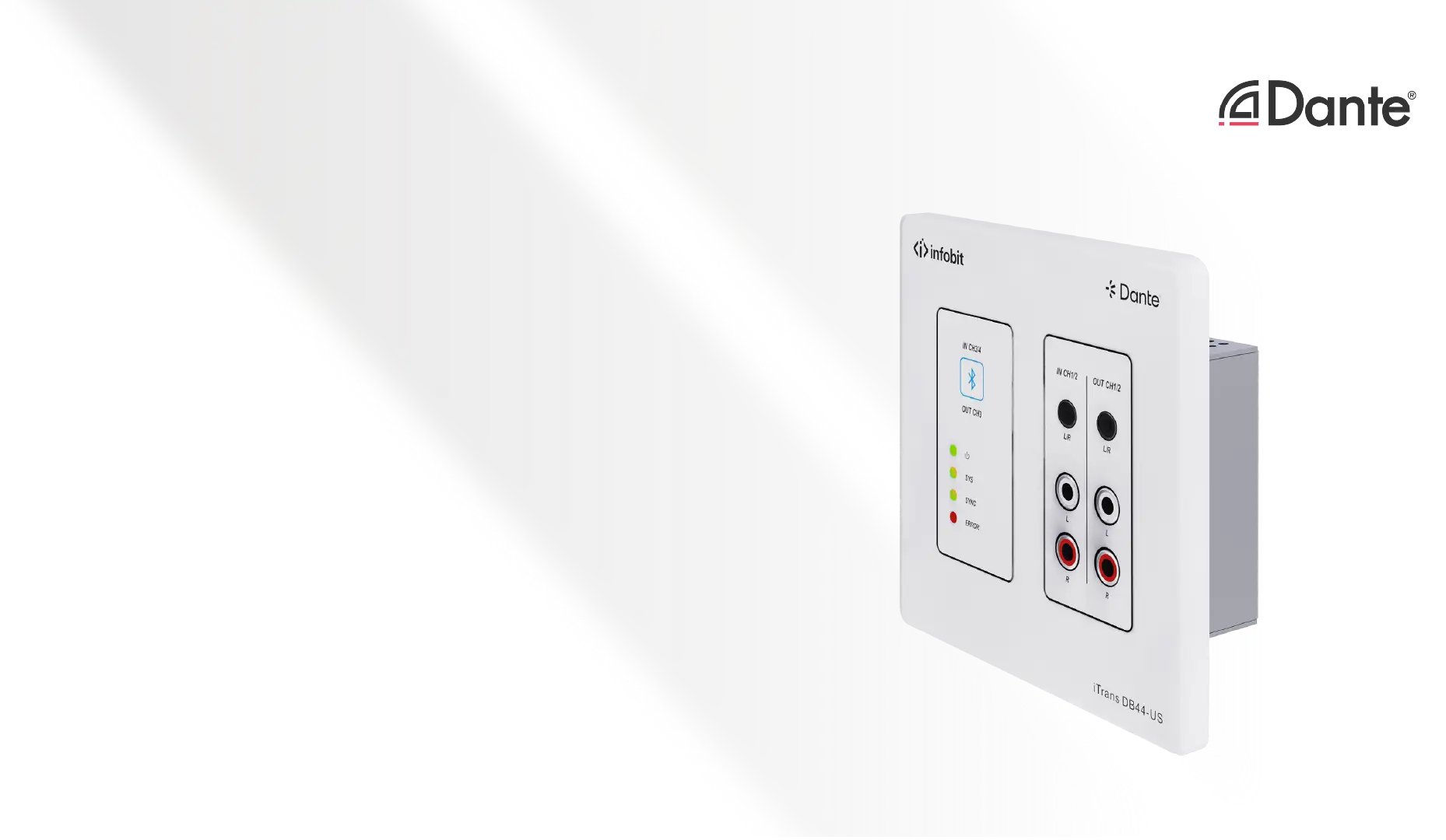  Der Komfort des drahtlosen, die Kraft von Dante