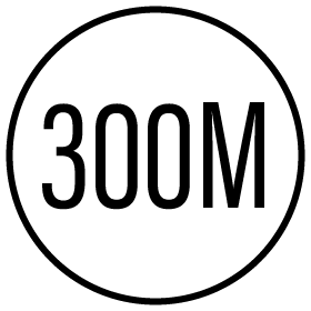 300M