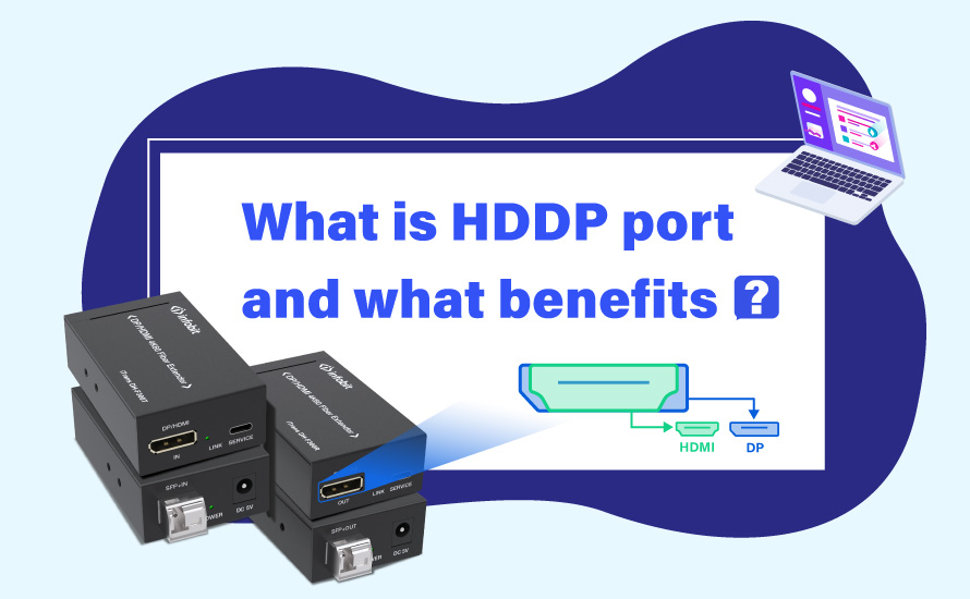 What is HDDP port and what benefits?