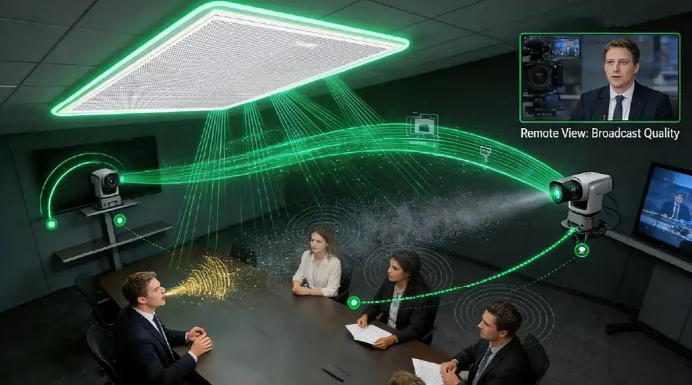 How Can AI Ceiling Microphones Elevate Professional Meetings?