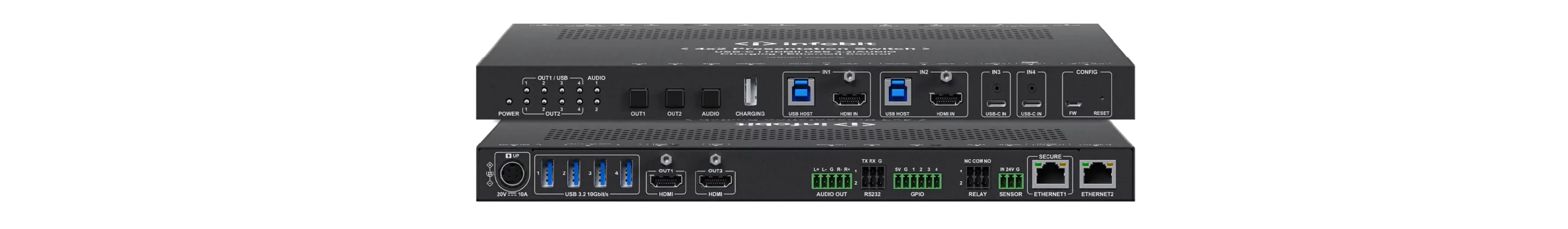  4K60 4x2 UC Switcher with USB-C
